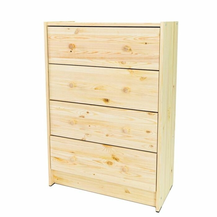 Комод "Раст" 4 ящика (натуральный)