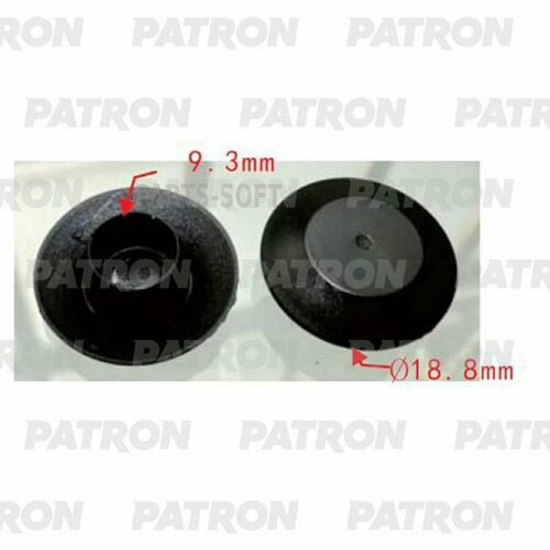 PATRON P37-2030 Заглушка пластиковая Применяемость Заглушка пластиковая d188 T188 F 93 2010₽