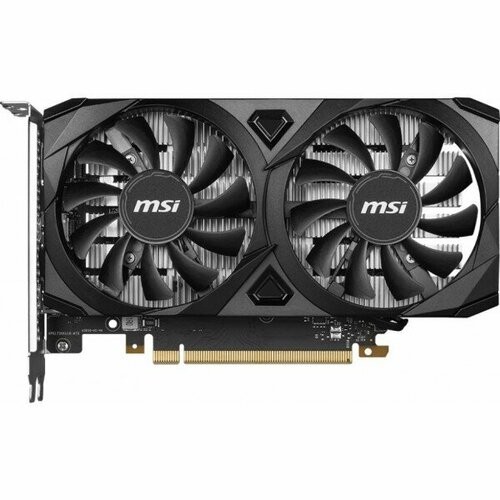 MSI Видеокарта MSI PCI-E 4.0 RTX 3050 VENTUS 2X 6G OC NVIDIA GeForce RTX 3050 6Gb 96bit GDDR6 1492/14000 HDMIx2 DPx1 HDCP Ret RTX 3050 VENTUS 2X 6G OC