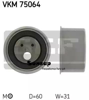 SKF VKM75064 VKM75064 SKF ролик натяжной JPU60011B1/PU106018JRR1DW MD182537 4G63