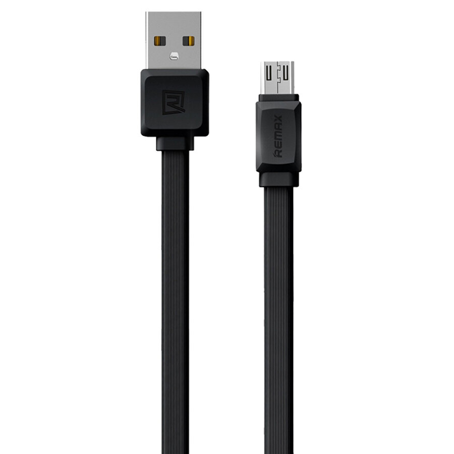 Кабель USB REMAX RC-129m Fast Pro USB - MicroUSB, 2.4А, 1 м, черный