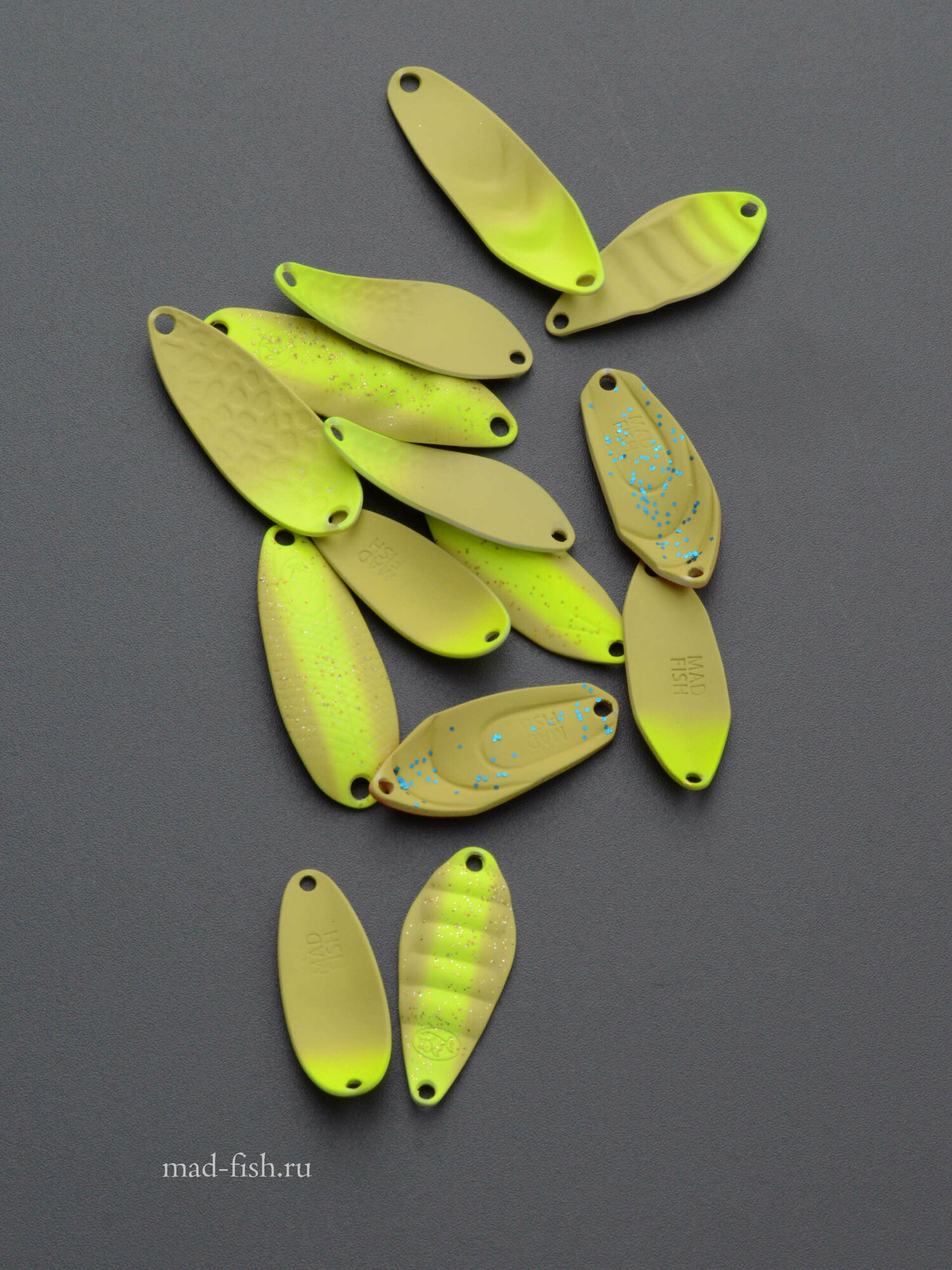 Блесна колеблющаяся Mad Fish AURA цвет №34 длина 27 мм вес 2.2 г — фото 1