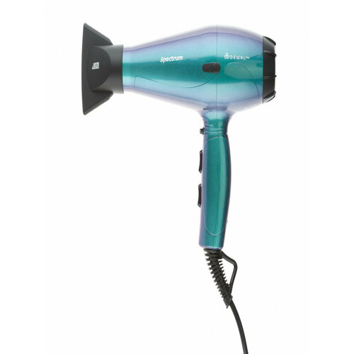 Фен для волос профессиональный с ионизацией 2200 Вт бирюзовый DEWAL SPECTRUM 447400₽