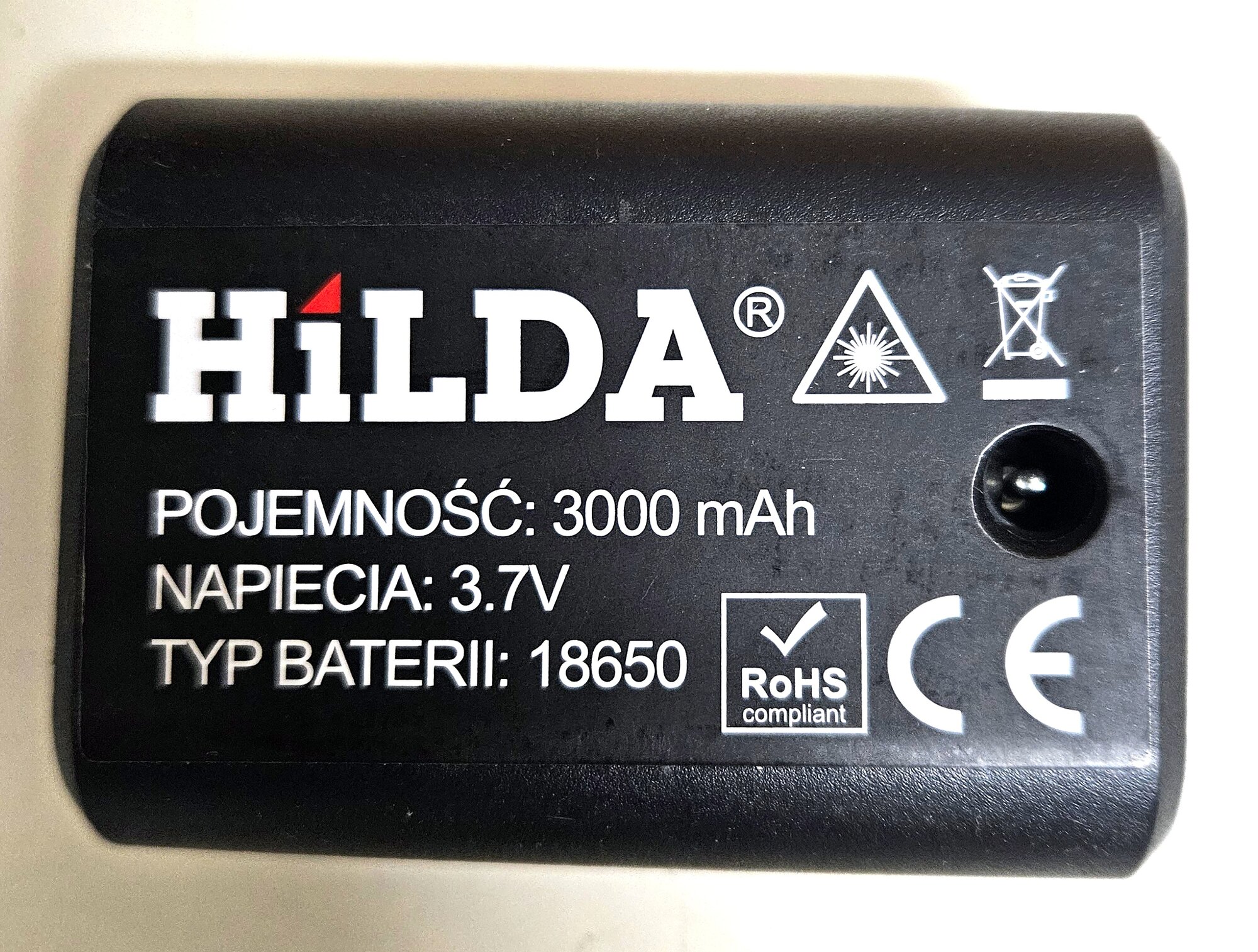 Аккумулятор оригинальный Hilda 3000mAh с широким креплением для лазерного уровня