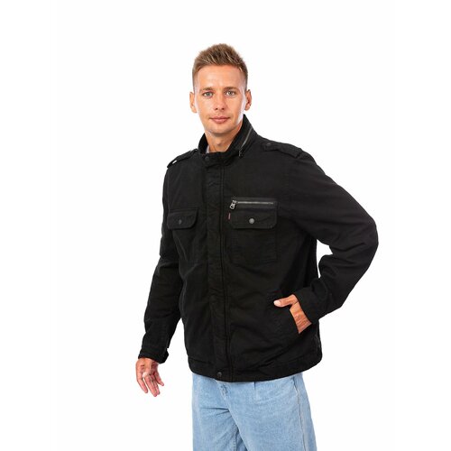 фото Куртка-рубашка levi's, размер xl, черный
