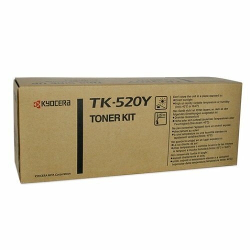 TK-520Y Тонер-картридж для KYOCERA FS-C5015N, Yellow (4000 стр.)