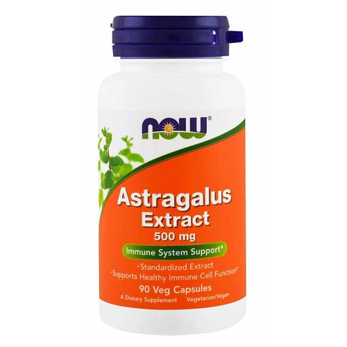 NOW Astragalus Extract 500 mg (90 вег кап)