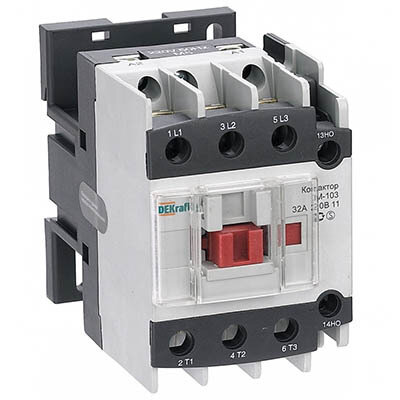 фото Контактор 32А 220В 1НО 1НЗ КМ-103 Schneider Electric