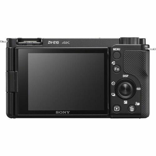 Фотоаппарат SONY ZV-E10 BODY BLACK русский меню — фото 1