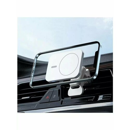 Магнитный держатель в автомобиль с беспроводной зарядкой