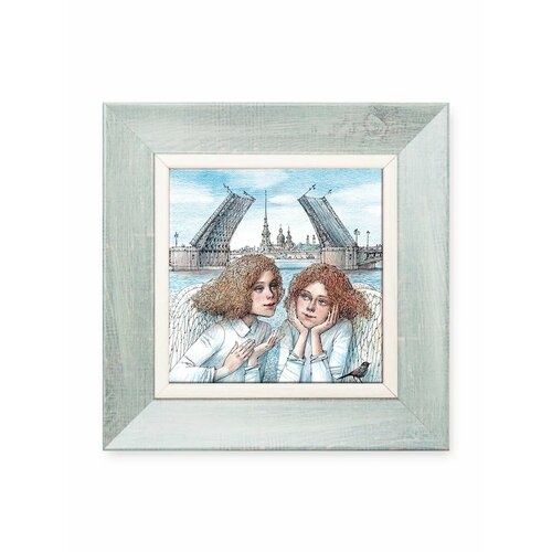 Картина с Санкт-Петербургом 1664₽