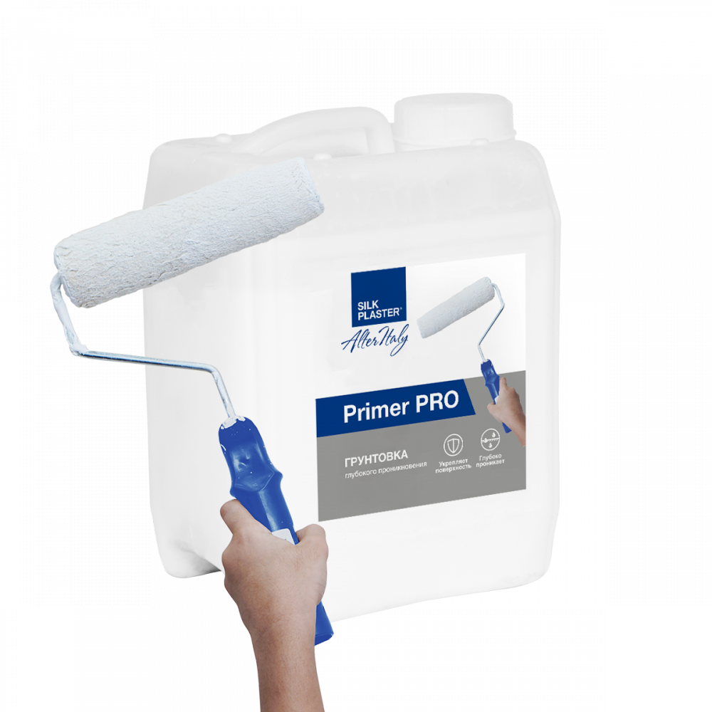 Грунтовка Silk Plaster Alteritali Primer PRO 5кг Глубокого Проникновения / Силк Пластер.