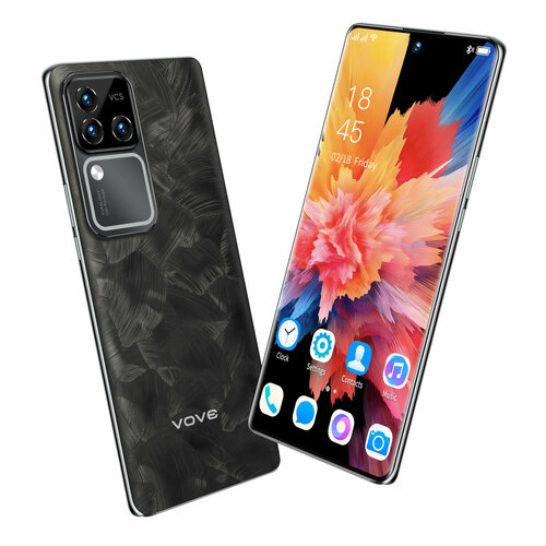 Ультратонкий смартфон S18 PRO 8256 ГБ Android 13 8-ядерный процессор 5G Android смартфон фототелефон бизнес-телефон 678 дюйма IPS Белый 10586₽