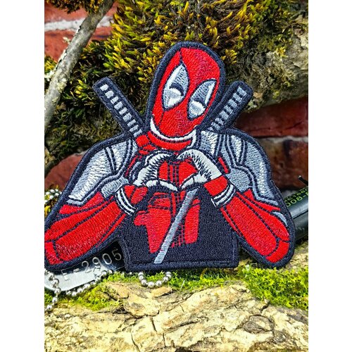 Нашивка-патч дэдпул / DEADPOOL 9х8