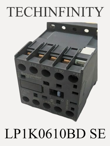 Изображение товара LP1K0610BD контактор Schneider Electric TeSys K 3P 6A катушка 24VDC