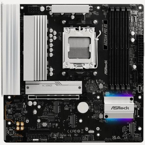Изображение товара Материнская плата Asrock A620AM Pro RS (AM5, mATX)