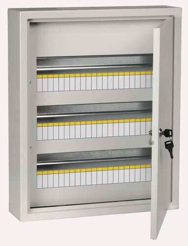 Изображение товара Щит распределительный IEK Titan 3 ЩРн-54, металлический корпус, IP31, 540х440х120, замок с ключом