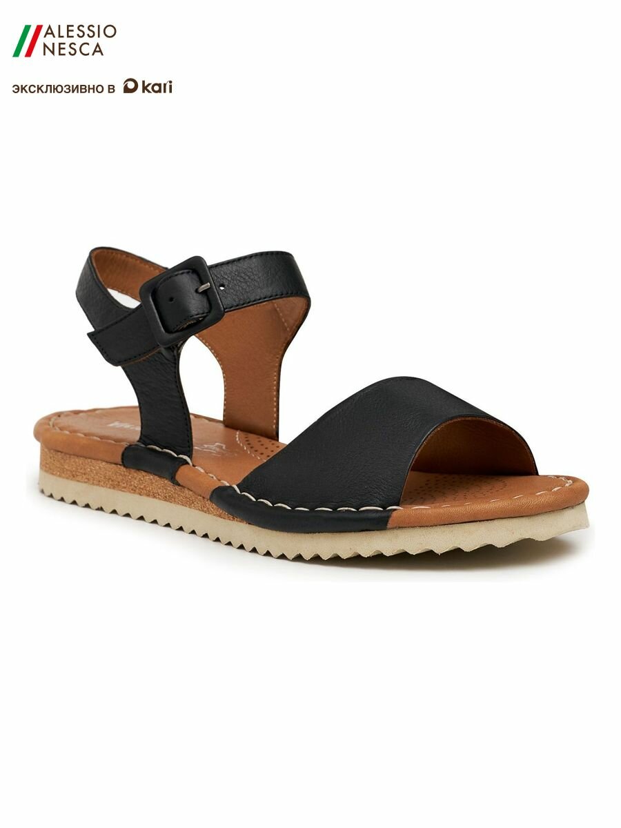 Сандалии Alessio Nesca, размер 39, черный