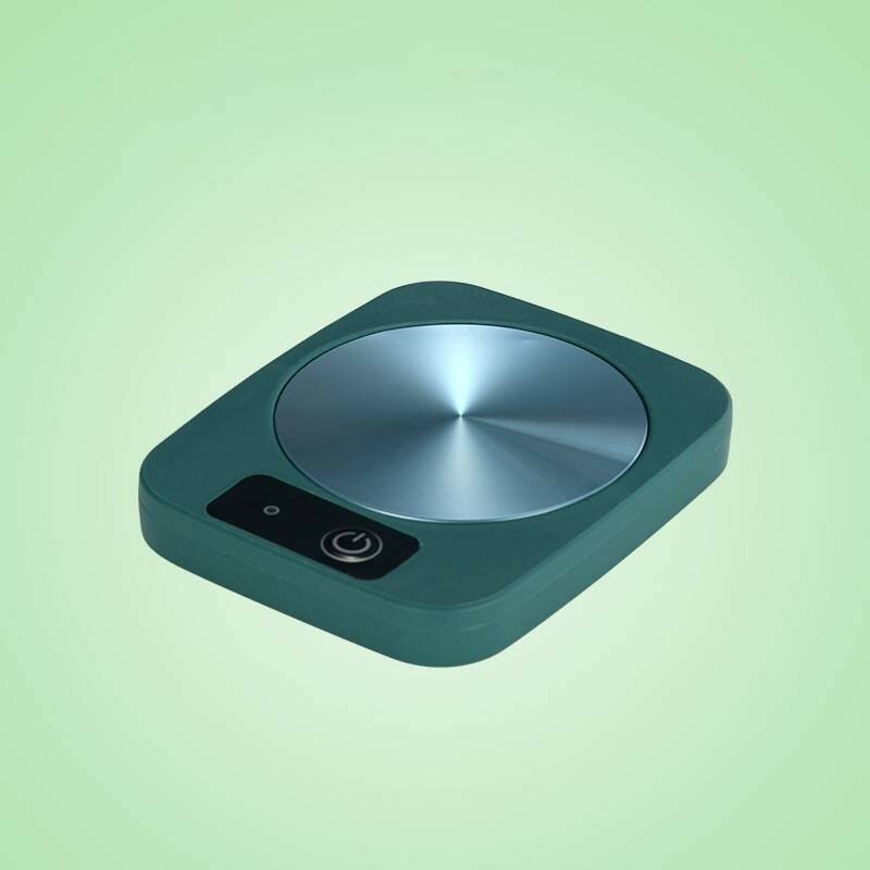 Керамический подогреватель для кружки modern 55 degree с автоматическим отключением, зеленый