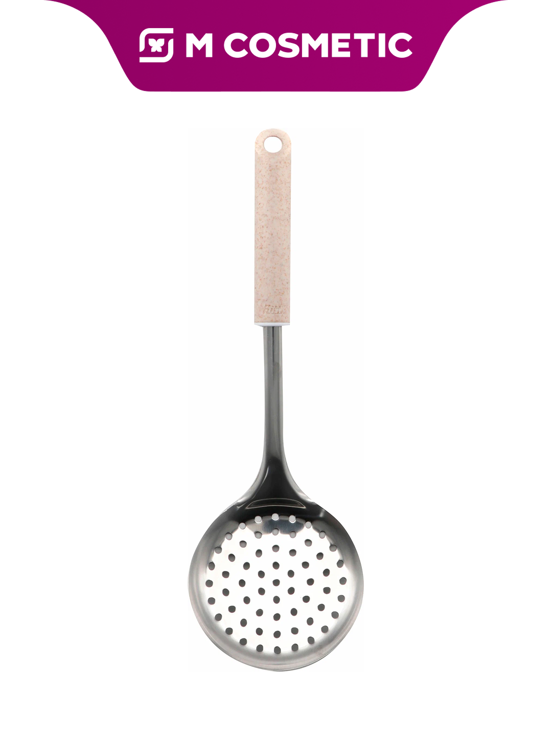 Шумовка спецторг Hitt Organic Steel, нержавеющая сталь, перфорированная