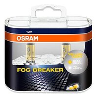 Комплект ламп OSRAM FOG BREAKER H3, Комплект - 2 шт. (желтые) OS62151FBR_HCB