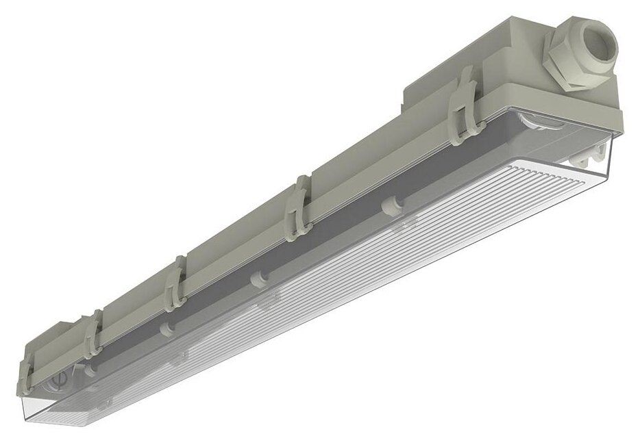 Линейный потолочный светильник Gauss СПП-Т8-G13 Industry 909410160 - фотография № 1