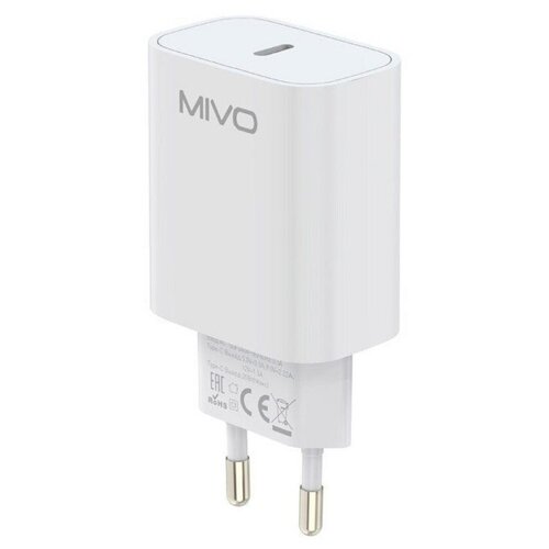 Сетевое зарядное устройство MIVO 20W Type-c MP-323T белый