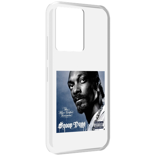 Чехол MyPads Snoop Dogg THA BLUE CARPET TREATMENT для Infinix Note 12 5G X671 / Note 12 Pro 5G задняя-панель-накладка-бампер чехол mypads snoop dogg wanna thank me для infinix note 12 5g x671 note 12 pro 5g задняя панель накладка бампер