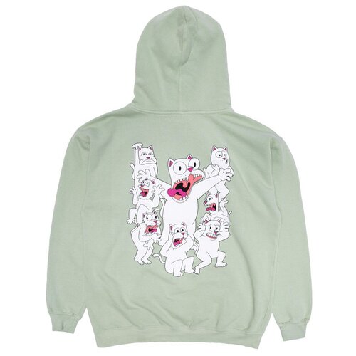 фото Толстовка ripndip nomer hoodie sage / s