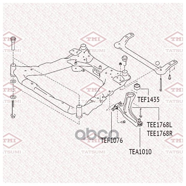 Рычаг Подвески TATSUMI арт. TEE1768L