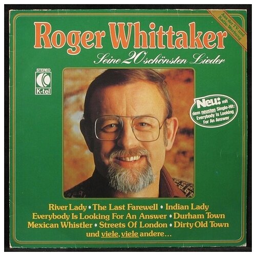 Виниловая пластинка K-Tel Roger Whittaker – Seine 20 Schonsten Lieder