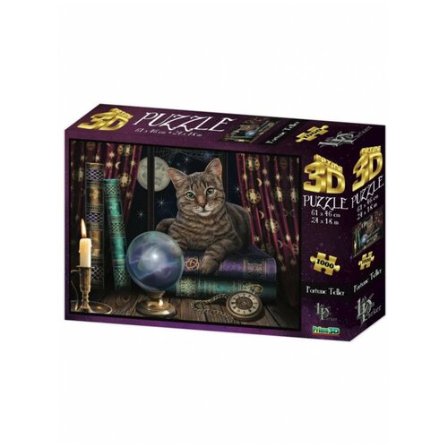 Super 3D Puzzle: Предсказатель (1000 элементов), Prime 3D super 3d puzzle solar system – планеты 100 элементов