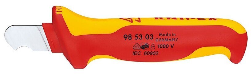 Ножи монтерские KNIPEX 985303 Нож для удаления оболочки KNIPEX - фотография № 1