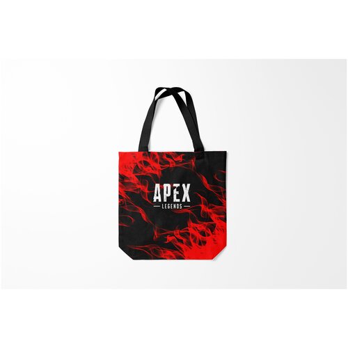 фото Сумка-шоппер / 40х40 см / геймерам / apex legends legends. burnettie