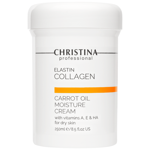 christina крем elastincollagen carrot oil moisture cream with vitamins a e Christina увлажняющий крем Elastincollagen Carrot Oil Moisture Cream, 250 мл