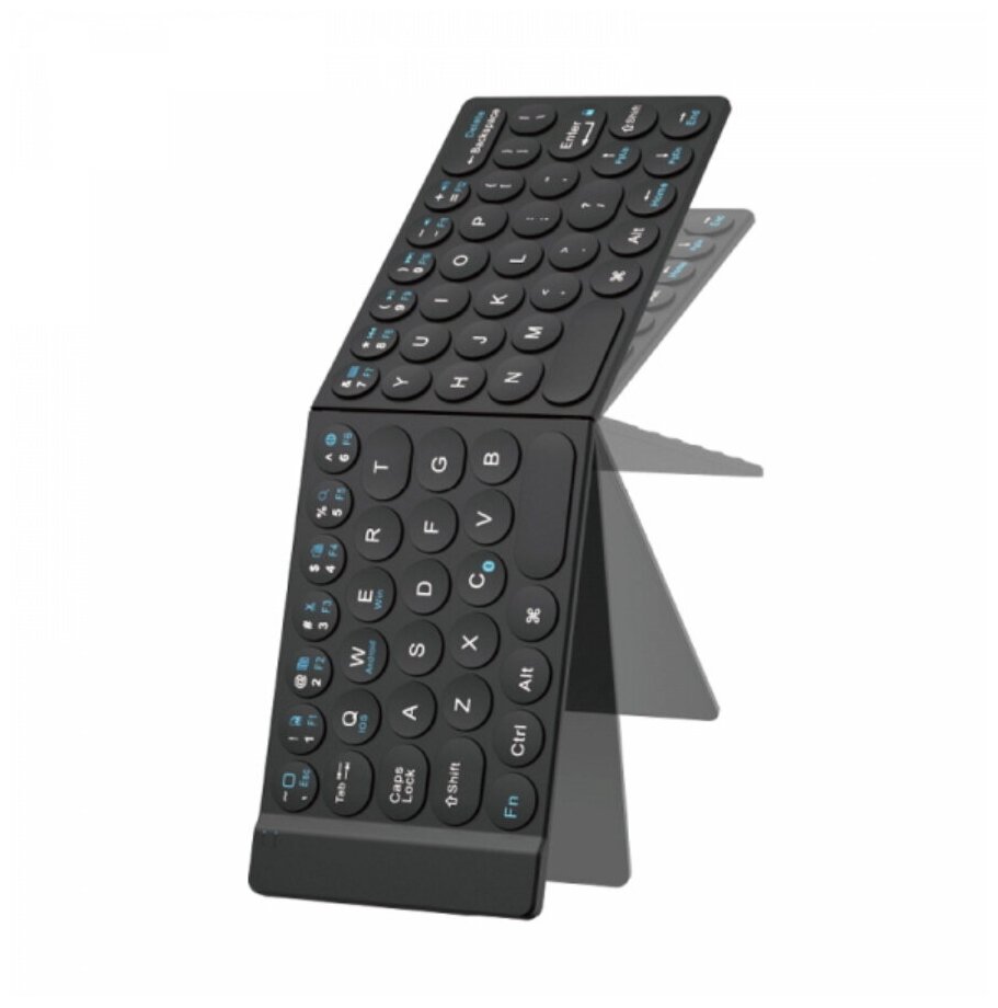 Клавиатура беспроводная WIWU Fold Mini Wireless Keyboard, черный