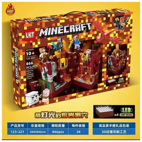 Конструктор Майнкрафт, LKT Minecraft 123-221 