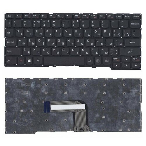 Клавиатура для ноутбука Lenovo Yoga 2 11 черная MP-12U13US-6865 25214381 PK130T51A00 Lenovo Yoga 2 11 1390₽