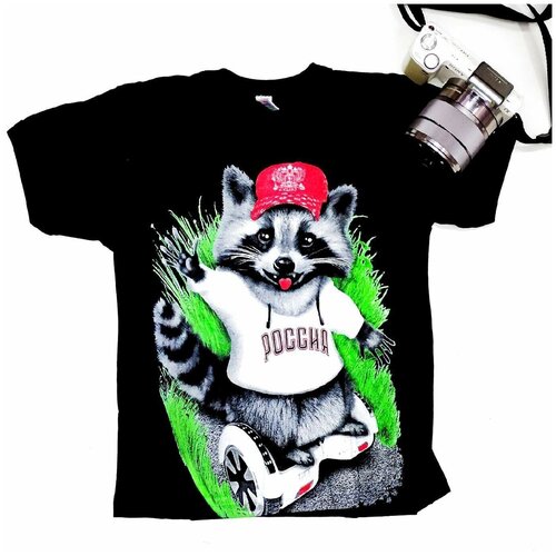 Футболка Fayz-M, хлопок, размер 32, черный