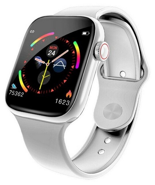 Смарт часы Smart Watch W4 белые