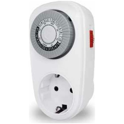 Таймер механический розеточный VТP-01 24ч30мин 24 программы 16А IP20 VKL electric 351₽