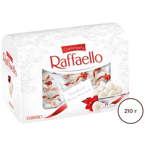 фото Набор конфет raffaello миндаль и кокос, сундук, 240 г