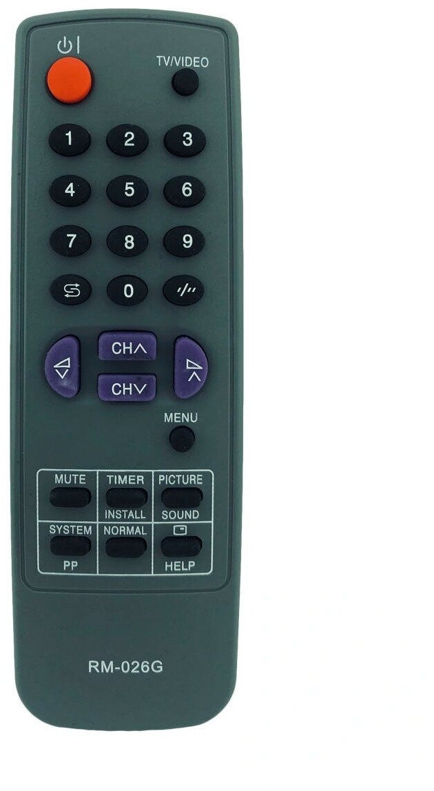 Пульт универсальный Fiesta RM-026G для телевизоров Sharp (TV DVD)