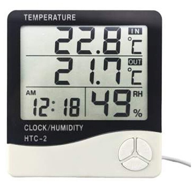 HTC-2 PRO (температура + влажность + время) - фотография № 1