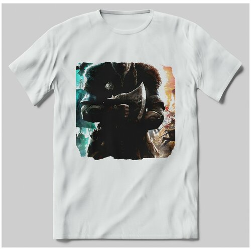 фото Футболка с принтом assassins creed valhalla - 117 brut-shop