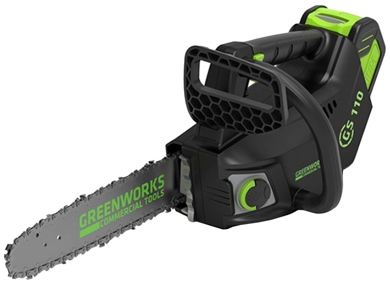 Аккумуляторная пила Greenworks GD40TCS шаг цепи 3/8" 0 40 В/4 А·ч