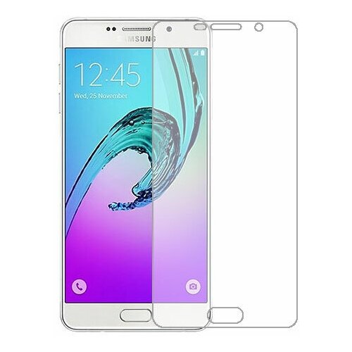 Samsung Galaxy A7 (2016) защитный экран Гидрогель Прозрачный (Силикон) 1 штука samsung galaxy a9 2016 защитный экран гидрогель прозрачный силикон 1 штука