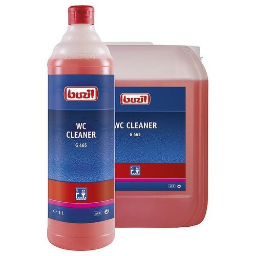G465 WC Cleaner, гелеобразное средство для унитазов и писсуаров на основе соляной кислоты, Buzil