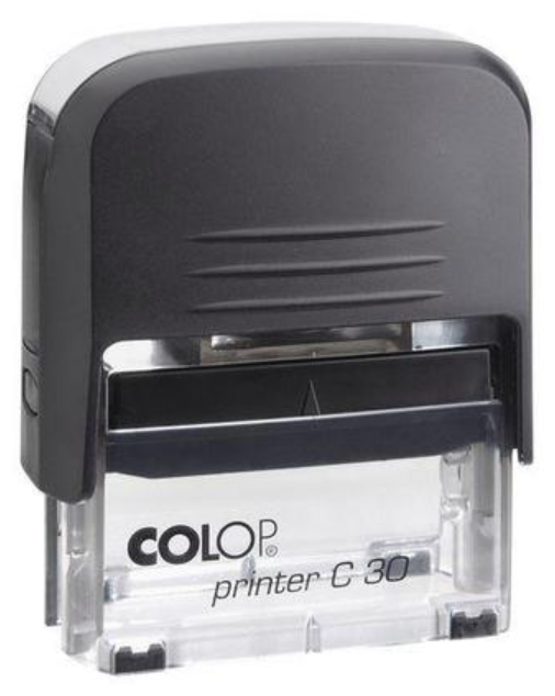 Штамп COLOP Printer C30-Set прямоугольный самонаборный 47х18 мм