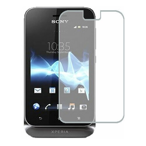 Sony Xperia tipo dual защитный экран Гидрогель Прозрачный (Силикон) 1 штука sony xperia tipo dual защитный экран гидрогель прозрачный силикон 1 штука